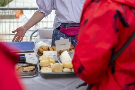 Wiślański Wygón Łowiec - stoiska z produktami regionalnymi